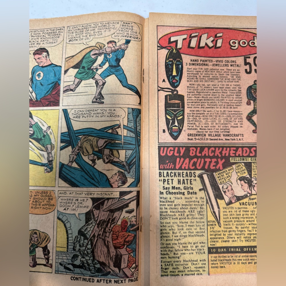 1963 fantastic four #10 comic book - Picture 9 of 10